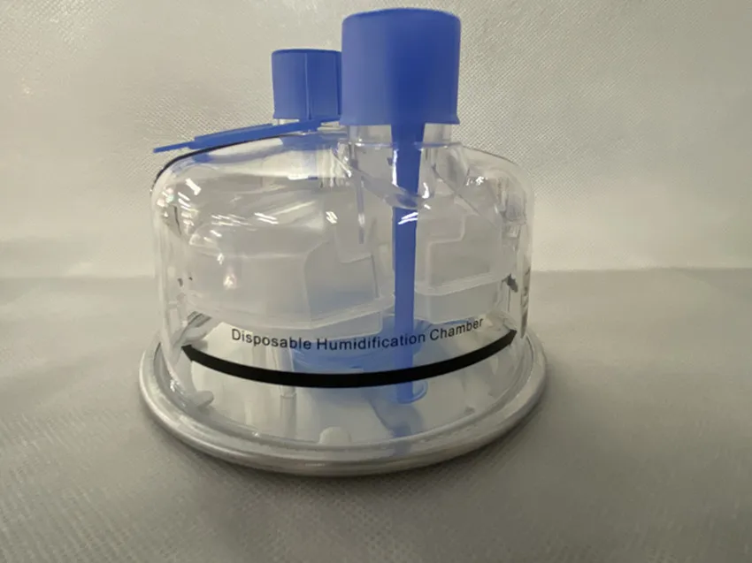 Adult Disposable Medical Auto Feed Humidifier Chamber For Hospital Respiratory Breathing Circuit