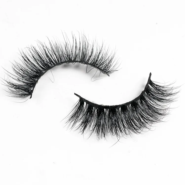 

Hot sale popular mink lash strip high quality mink lashes Private label eyelashes, Natural black