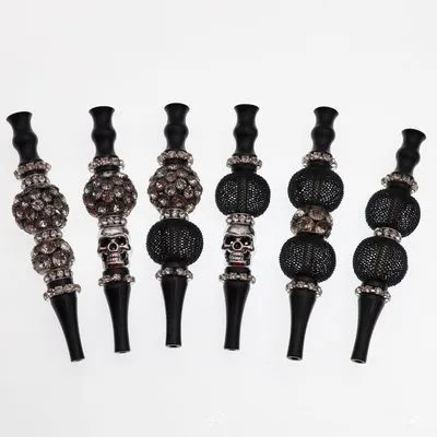 

D0435 Factory Wholesale rhinestone Mouth Tips Hookah Tips Cigarette Holders Handmade Hookah Nozzle, Custom color