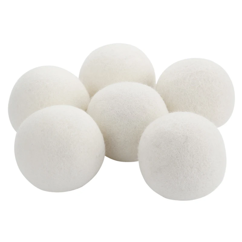 

100%New Zealand wool felt dryer balls cotton wool balls organic wool dryer balls, Customized