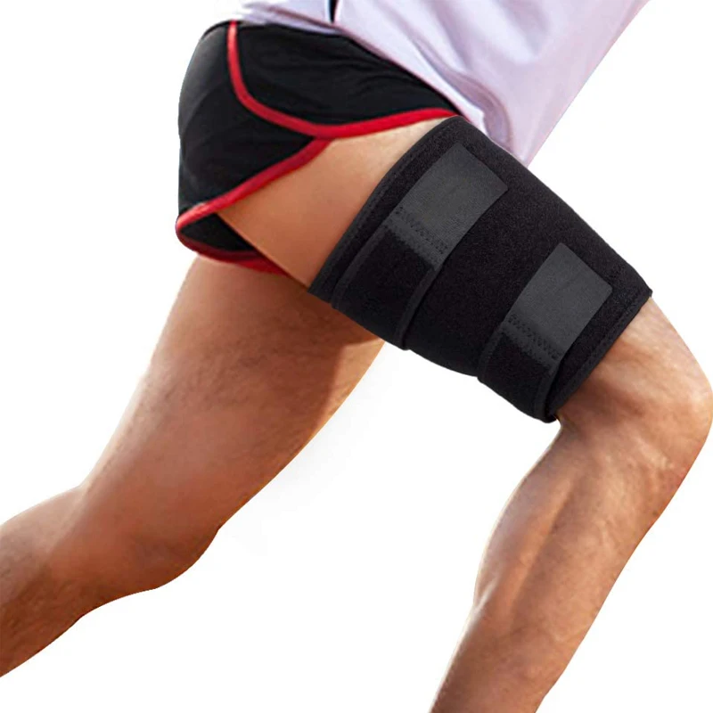 

Adjustable Sports Injury Recovery Neoprene Thigh Support Brace For Men And Women