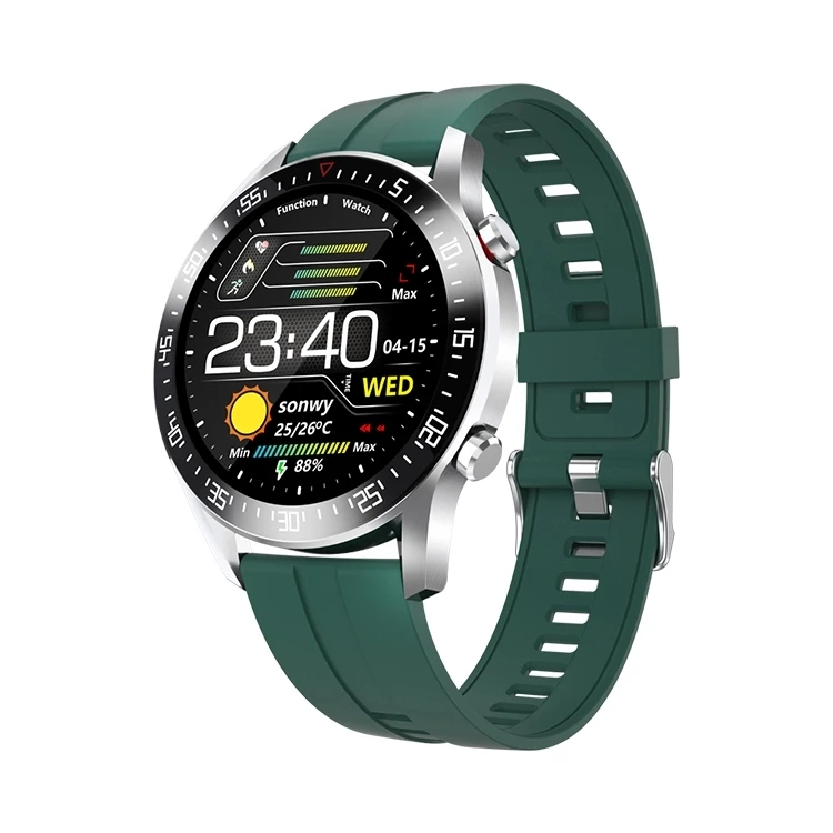 

2020 fashion Full circle touch screen Mens Smart Watches IP68 Waterproof Sports Fitness Watch 2021 Luxury Smart Watch for men, 4 colors