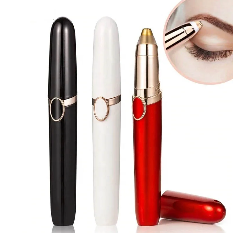 

Electric Eyebrow Trimmer Brows Pen Makeup Painless Brow Epilator Mini Shaver Razors Portable Facial Hair Remover Dropshipping