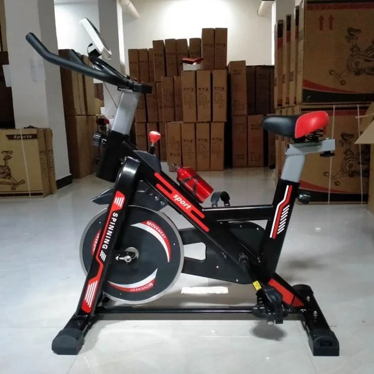 

Yiwu Manufacturer Body Strong Stationary Spin Fitness Spinning Bike for Home Use, Red,blue