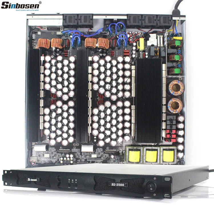 1U 2 Ohms Stable Power Amplifi