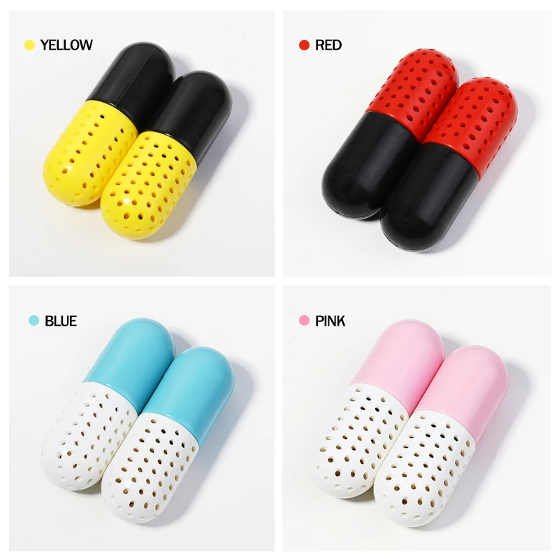 

Bangnistep Portable Good Sale Breathable Man Woman Deodorant Desiccant Capsule For Prevent Foot Odor, Blue/yellow/red/pink