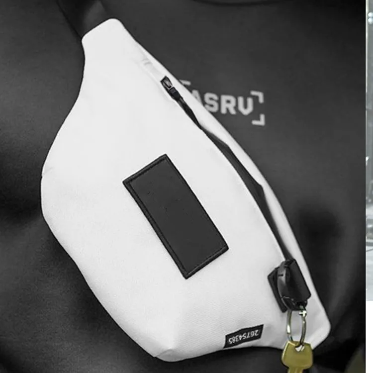 

Fanny Pack Men Canvas waist bag Belt Pouch Pocket Travel Sport Bum bags, Any color in pantone is ok
