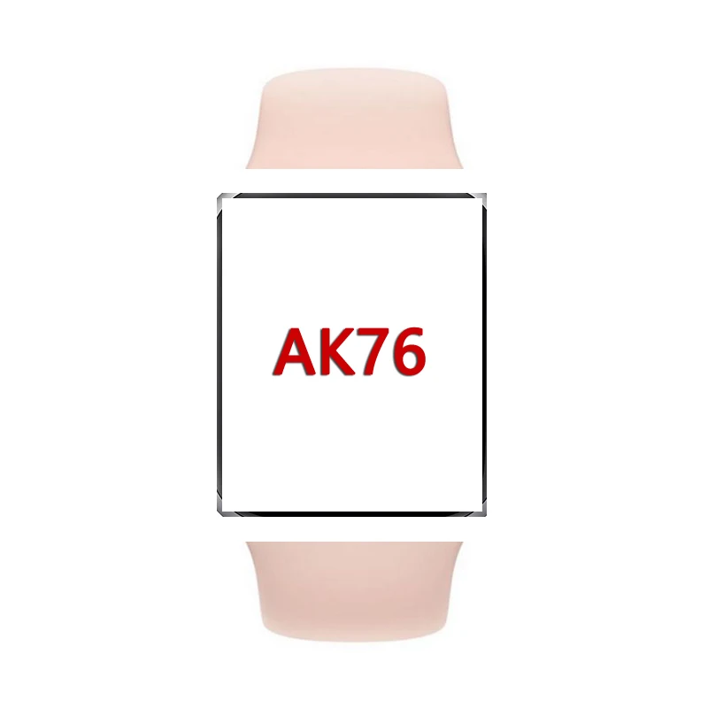 

2021 Smartwatch AK76 1.75" iwo 13 Series 5 6 Reloj plus pro game watch6 Smart Watch ak76, Black, pink, white