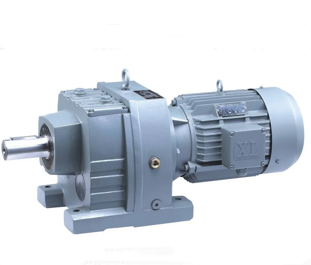 R57 Series 2.2kw Single Helical Transmission Gearbox Reduction Motor