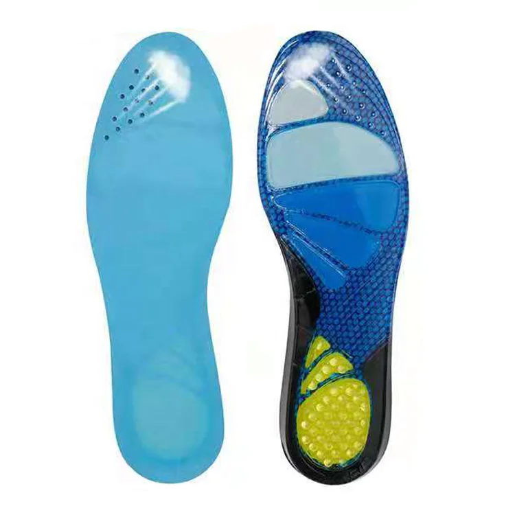 

Hot sale silicone gel sports insole, Customized