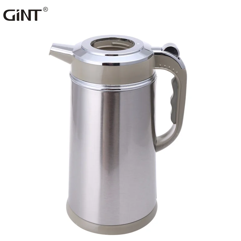 

GiNT 1.6L Amazon Hot Selling Vacuum Flasks Thermal Bottle Stainless Steel Coffee Pots for Teahouse Restaurant, Customized colors acceptable