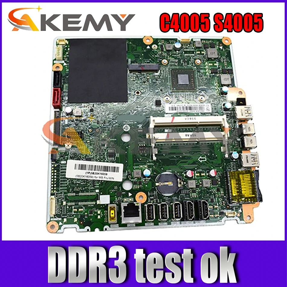 

Akemy For C4005 S4005 all-in-one Computer Motherboard CFT83S1 VER 1.0 Integrated Graphics Card DDR3 100% Test OK