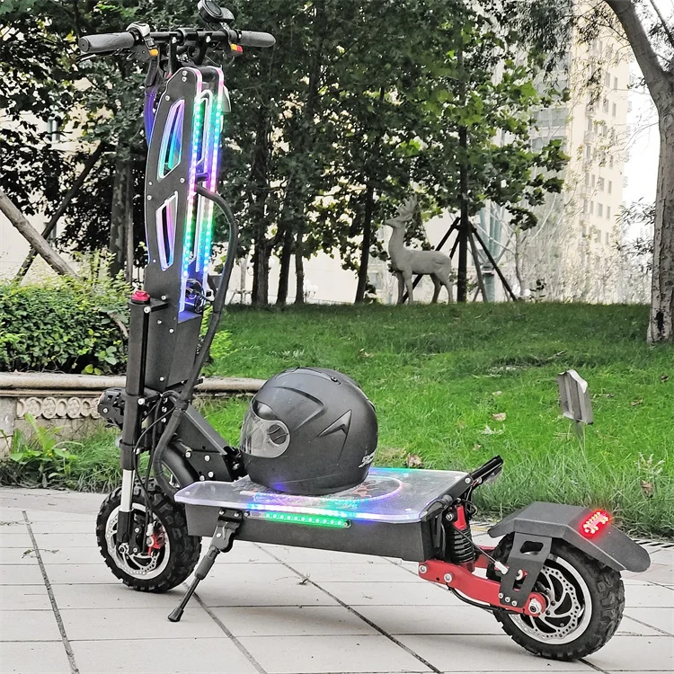 

REALMAX SM11 scooter high quality foldable large display E scooter electric scooter with U7 light, Black