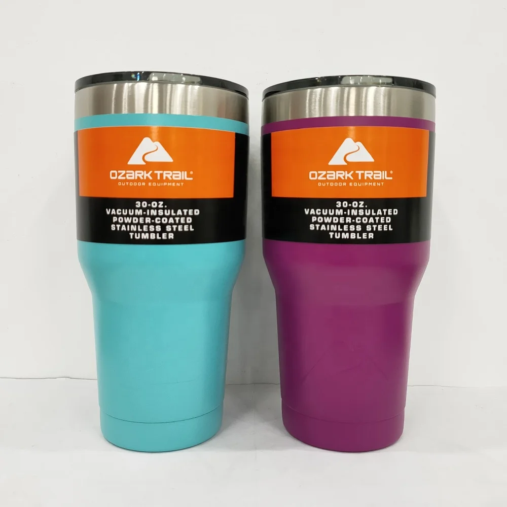 

30OZ Ozark Trail Double Wall Stainless Steel Vacuum Insulated Tumbler, Customized
