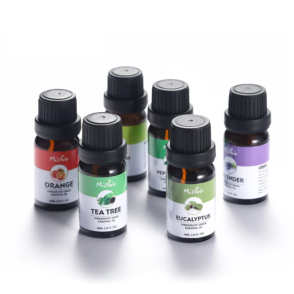 

Customize Rosemary Eucalyptus Aromatherapy Tea Tree Rose Essential Oil Set