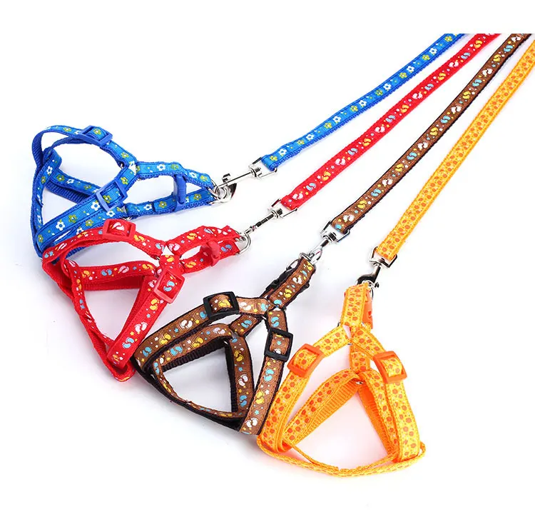 

Customized Patterned Backpack Harness Dog Custom Pet Adjustable Harness, 9 colors