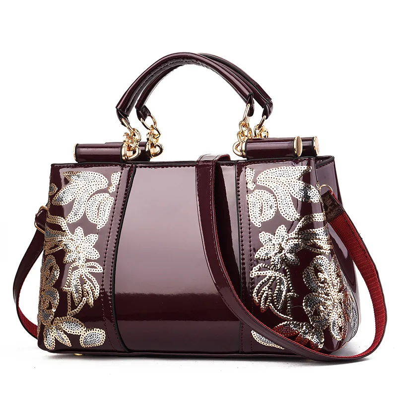 

Women Leather Handbags Shoulder Bag Casual Messenger Bags Big Capacity Party Bag Clutch
