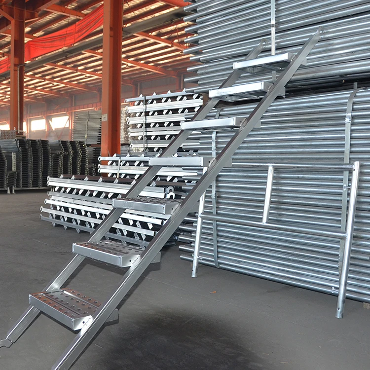 Galvanized Steel Scaffolding Stair Ladder For Sale - Buy Scaffold ...