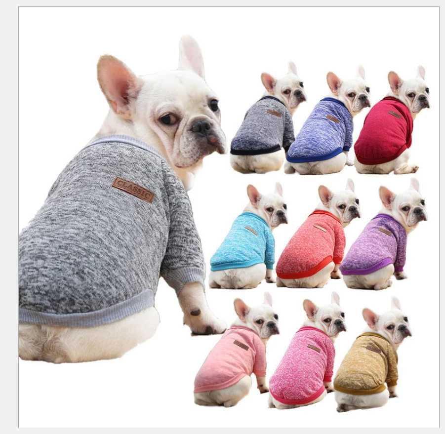 

cottonblank dog t shirt pet t-shirt blank for pet clothes blank color dog sweater manufacturer with sleeve, As shown