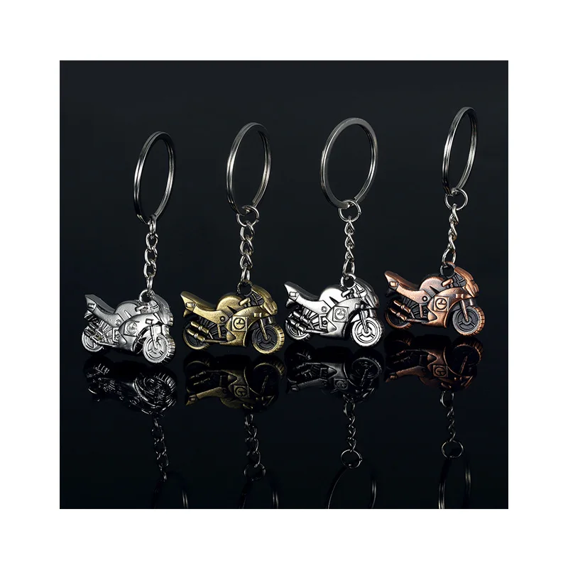 

Promotional Product Creative Fashion 3D Emulational Super Cool Motorbike Metal Keychain