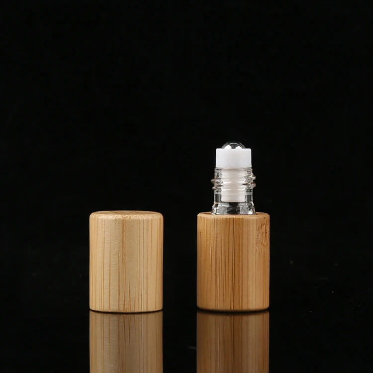 

High Quality Custom Logo Roll on Perfume Packaging Container 3 Ml Glass Roller Ball Bottles for Essential Oils