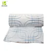 Face dot printed caved flannel fleece back sherpa fleece blanket