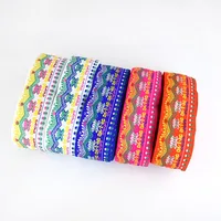 

Deepeel AP2146 4.5CM DIY Sewing Accessories Ethnic Style Embroidered Webbing Jacquard Ribbon For Garment