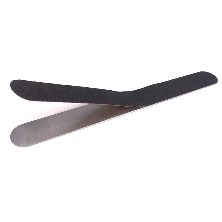

Professional Nail File Replaceable Self Adhesive Metal Nail File Refillable Sandpaper Stainless Steel Nail File