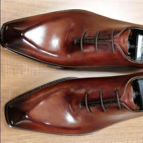 

Goodyear Office Shoes Men New Arrival High Quality Cow Leather Men Shoes Handmade Fashion Fleet Dress Shoes For Men