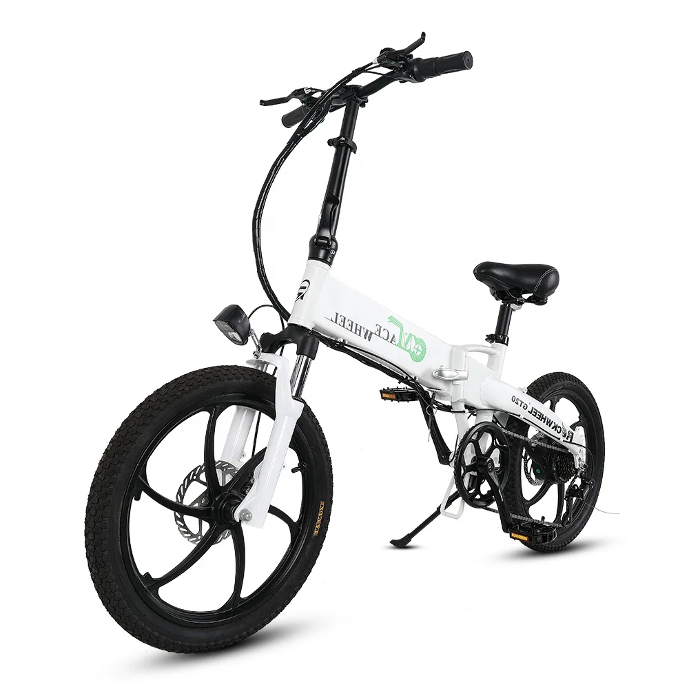 

CMACEWHEEL GT20 folding electric bicycle Europe stock e bike Cheap electric bicycle, White black