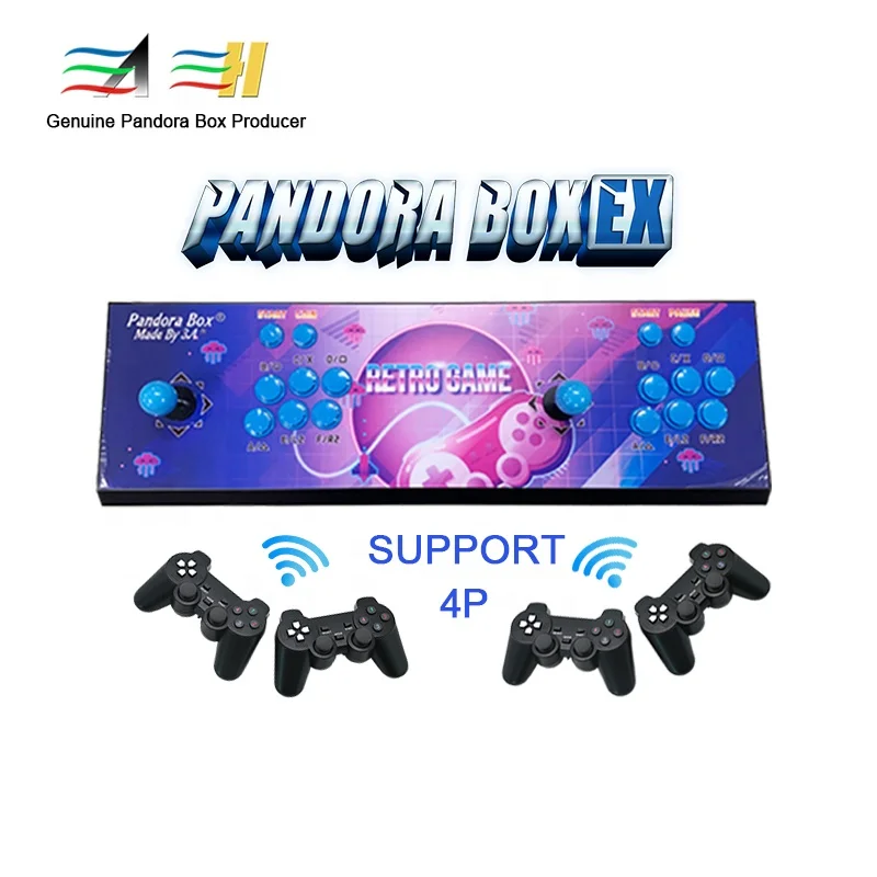 

3A PANDORA BOX Home Use PANDORA'S BOX CX DX EX Classic Video Game Console Retro Arcade Jamma Over 3000 Games