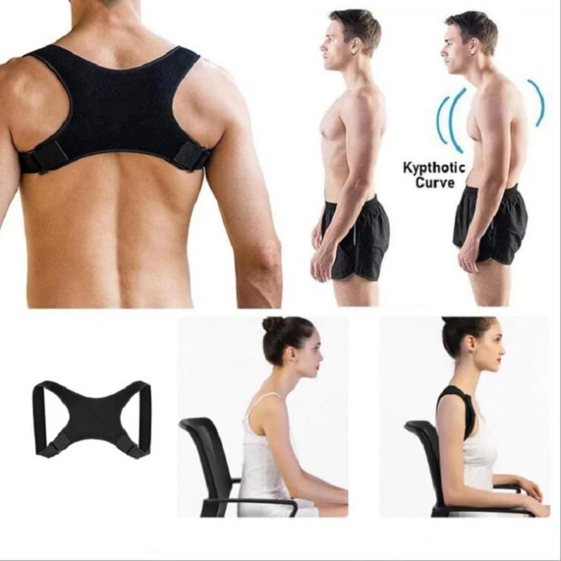 

Wholesale Adjustable smart posture corrector shoulder back brace for Men and Women in back support
