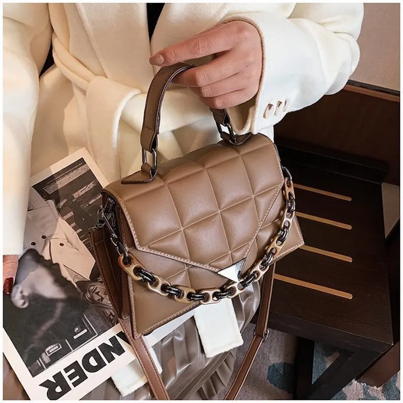 

High Quality Sac A Main Women Handbags Pu Leather Cross Body Bags Shoulder Handbags