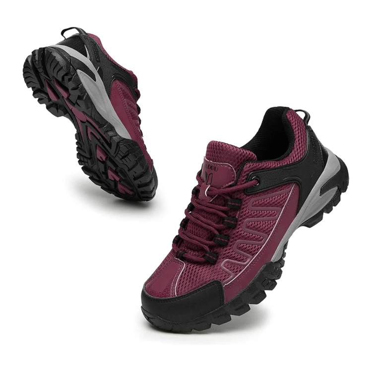 

Hot Sale High Quality Low Price Oem Summer Breathable Men Lace Up No Slip Mountain Hiking Shoes