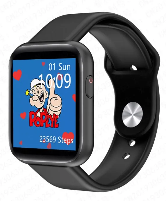 

Y68plus Smart Watch 1.54 Inch Touch Screen Heart Rate Blood Pressure Fitness Tracker Y68 Plus Smart Watch