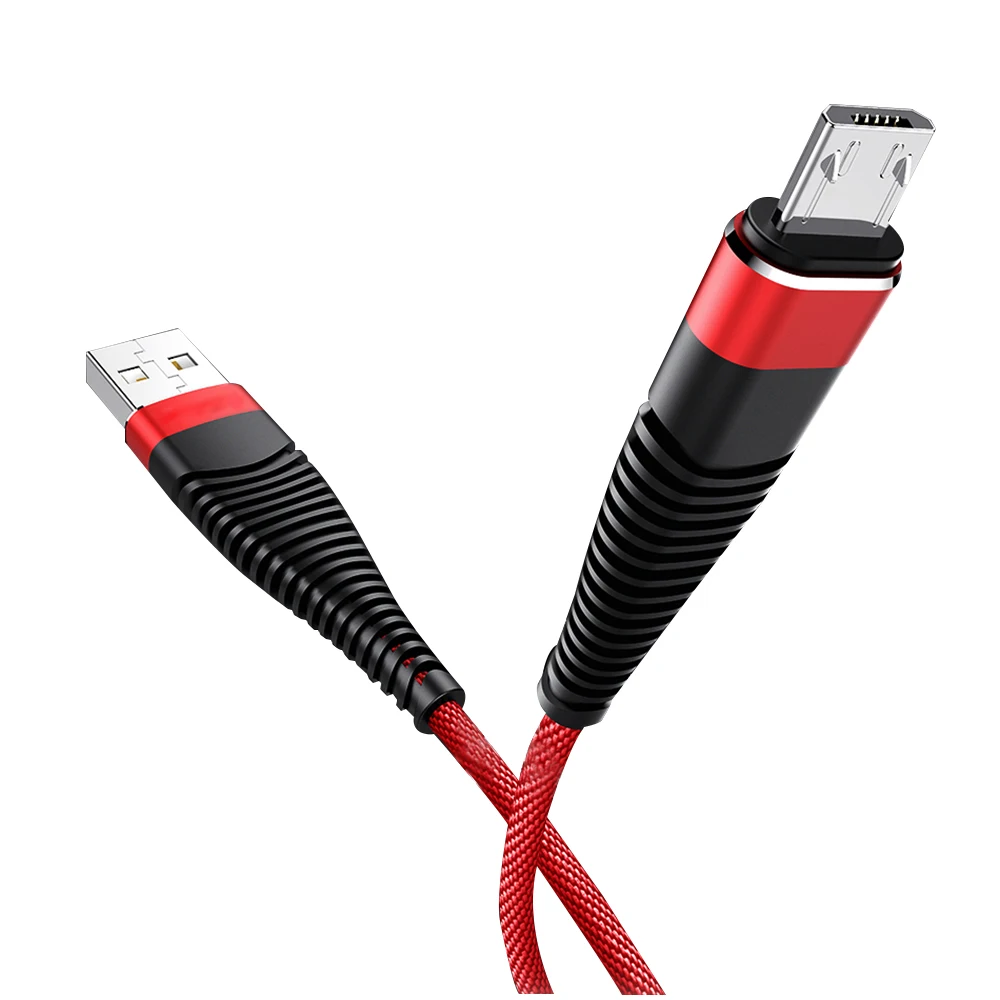 
SIPU Fast charging data line Braid Micro USB C Charger Cable For mobile phone 