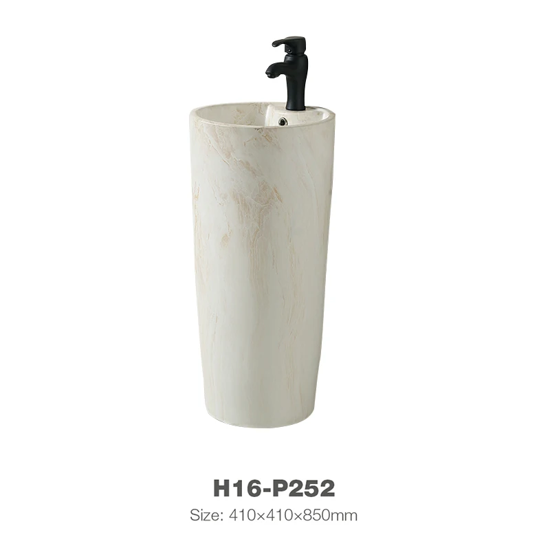 Northern Europe Stylish Style Design Standing Hand Washing Basin H16-P252