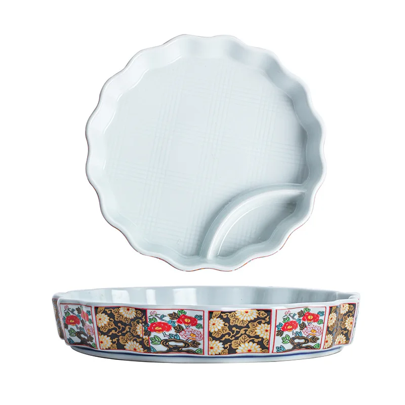 

Wholesale In Stock Low MOQ Unique Glazed Embossed Pattern Custom LOGO Porcelain Ceramic Sushi Plate And Dishes, As picture