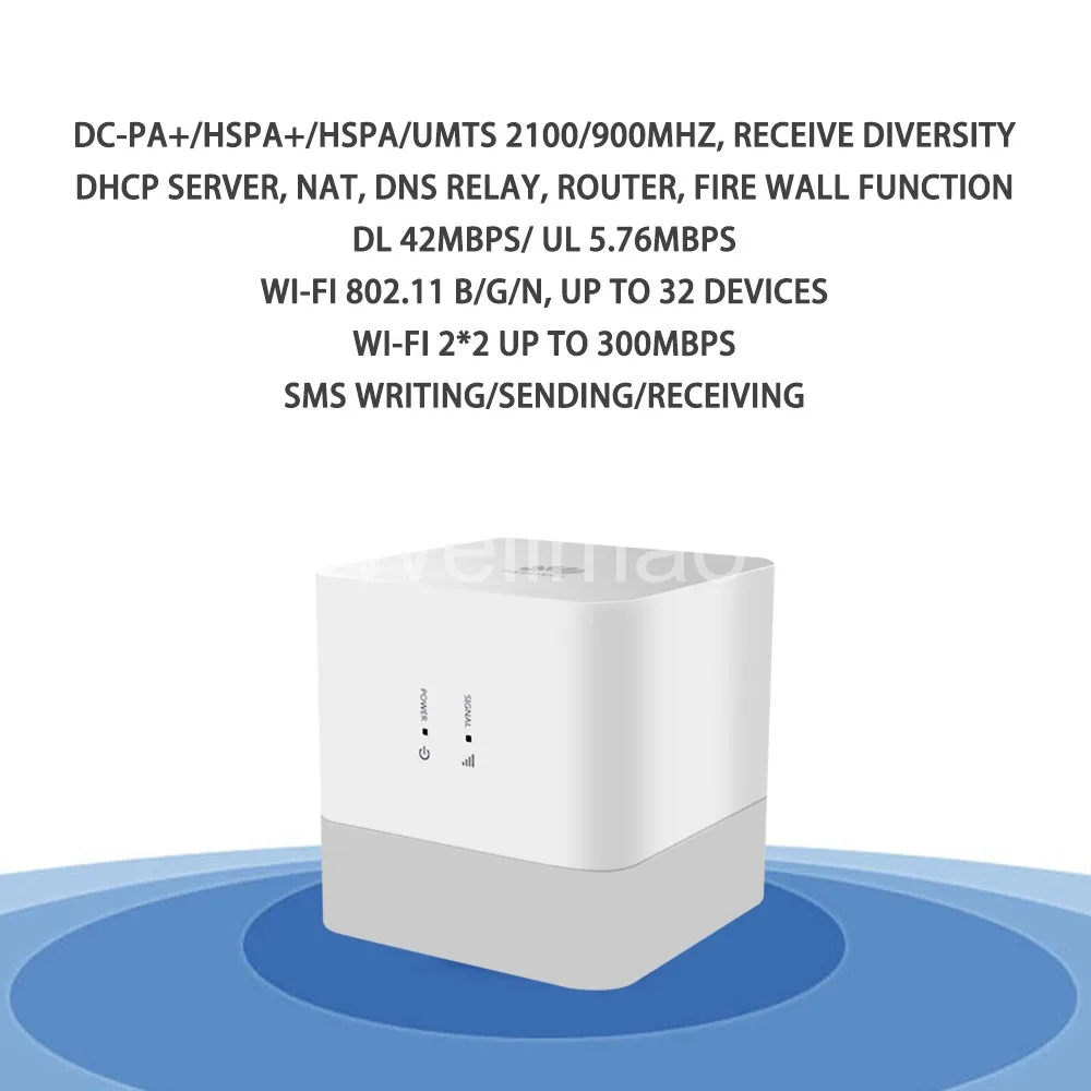 Unlocked Huawei E8259 E8259ws-2 3g High Speed Box Wifi Router 900 Sns-Brigh10