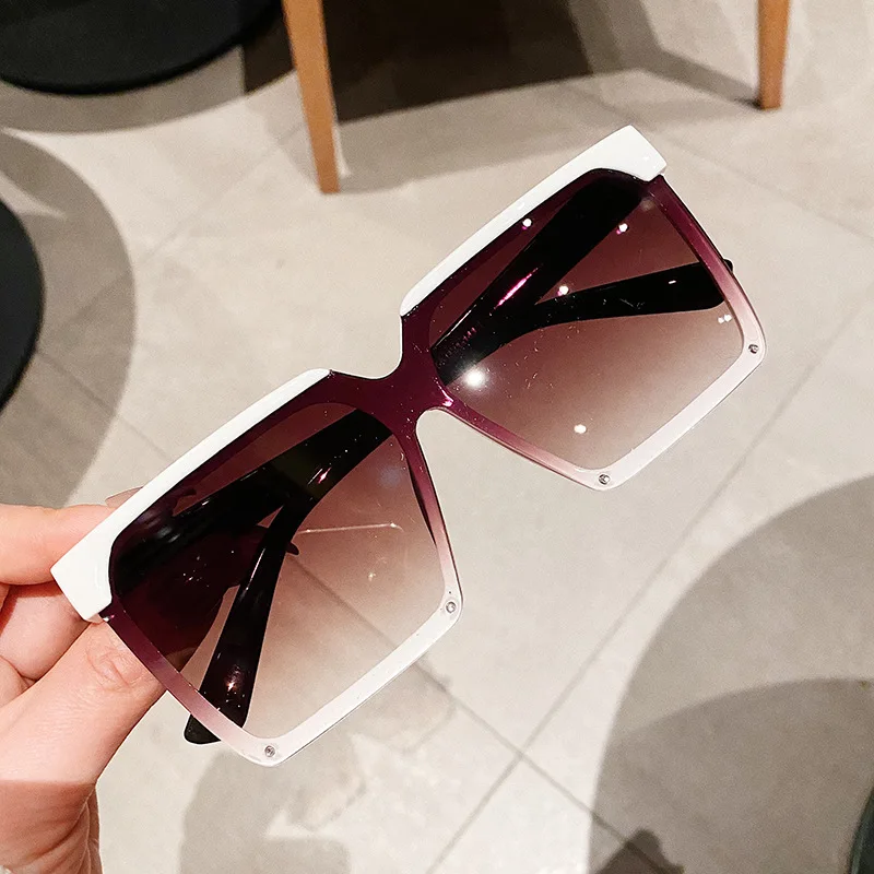 

2021 trendy square luxury sun glasses oversized sunglasses women shades sunglasses, As the picture shows
