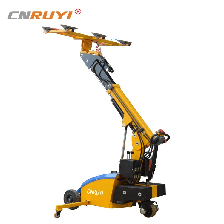 
CE approved glass moving trolley glass lifter robot 