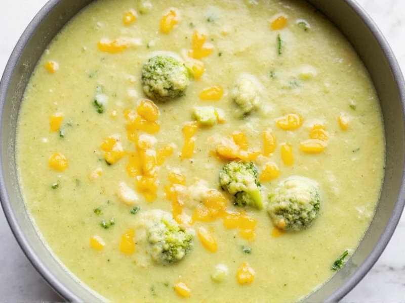 Easy Broccoli Cheese Soup Recipe in 30 Minutes