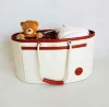 mom's job messy world Diaper Storage has perfect size to contain all your nursery from newborn to toddler Our Nursery Basket
