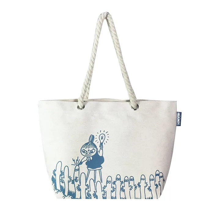Custom High Quality 340gsm 100%cotton Canvas Tote Bag Cotton Rope