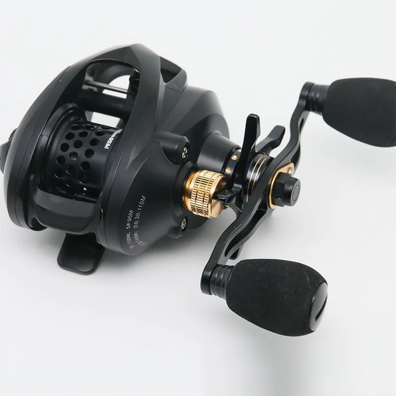 

AKS Hot Sale Gear Ratio 7.2:1 6+1BB Lews Casting Fishing Bait Reel Baitcasting With Magnetic Brake System