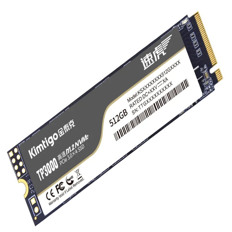 

Kimtigo SSD 1 TB External High Quality Rugged Solid State Disk Qualified, Black