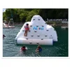 Inflatable Water Floating Island,Inflatable Climbing lake mountain Floating Iceberg