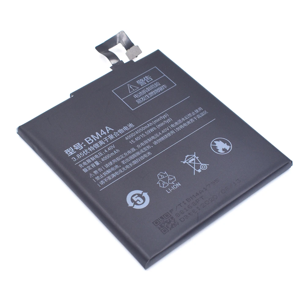 

mobile Phone Battery For Xiaomi Redmi Pro Battery BM4A 4050mAh Hongmi Pro Bateria High Quality