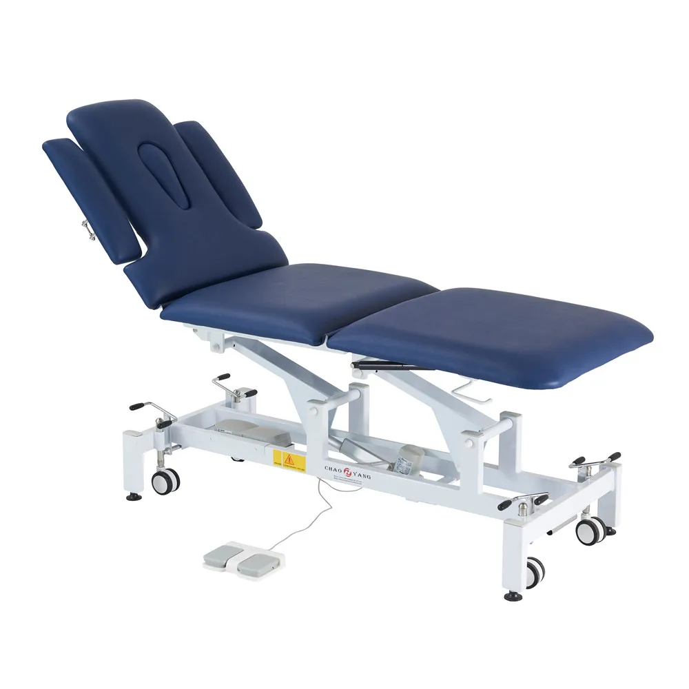 2 Section Hilow Hydraulic Medical Examination Couch Physiotherapy Bed