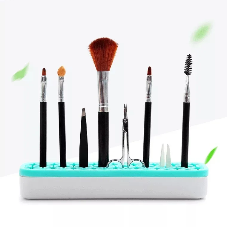 Wholesale Save Space Colorful Silicone Cosmetic Makeup Beauty Tool
